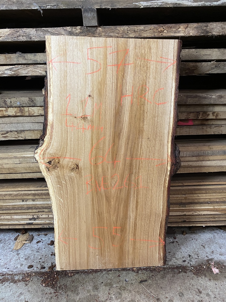 Waney Edge Pippy Oak Board Nelson Butler & Son Ltd