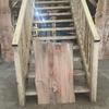 Pippy Elm board, suitable for high-quality furniture making, table tops, benches, kiln-dried, waney edge