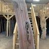 American Black Walnut board, suitable for high-quality furniture making, table tops, benches, kiln-dried, with waney edge